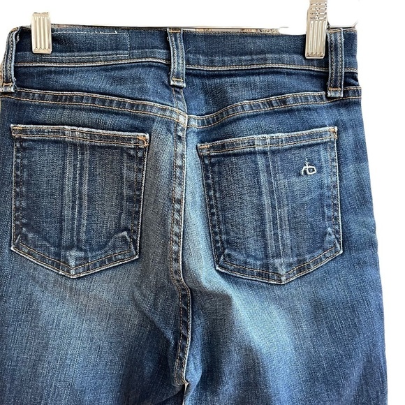 NWOT Rag‎ & Bone Justine Highrise Skinny Distressed Raw Hem Women's Size 24 - Picture 4 of 10